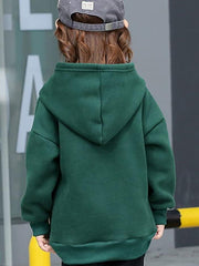 Ericdress Letter Print Fleece Thicken ' Hoodie img 6